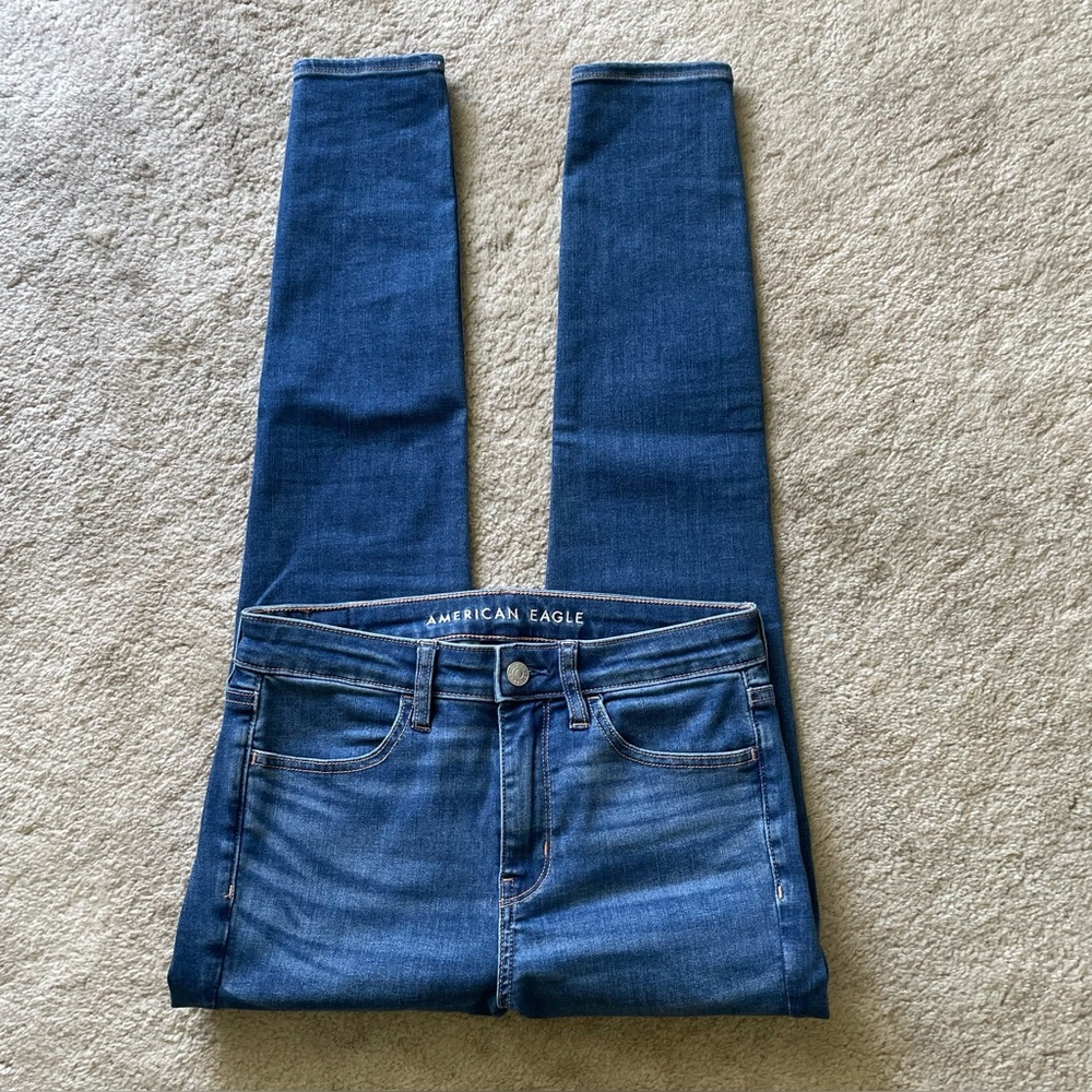 American Eagle High Rise Jegging Jean Size 6